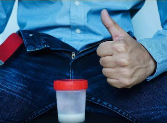 Prelevement du sperme pour un spermogramme 2